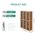 Storage Cabinet with Acrylic Doors