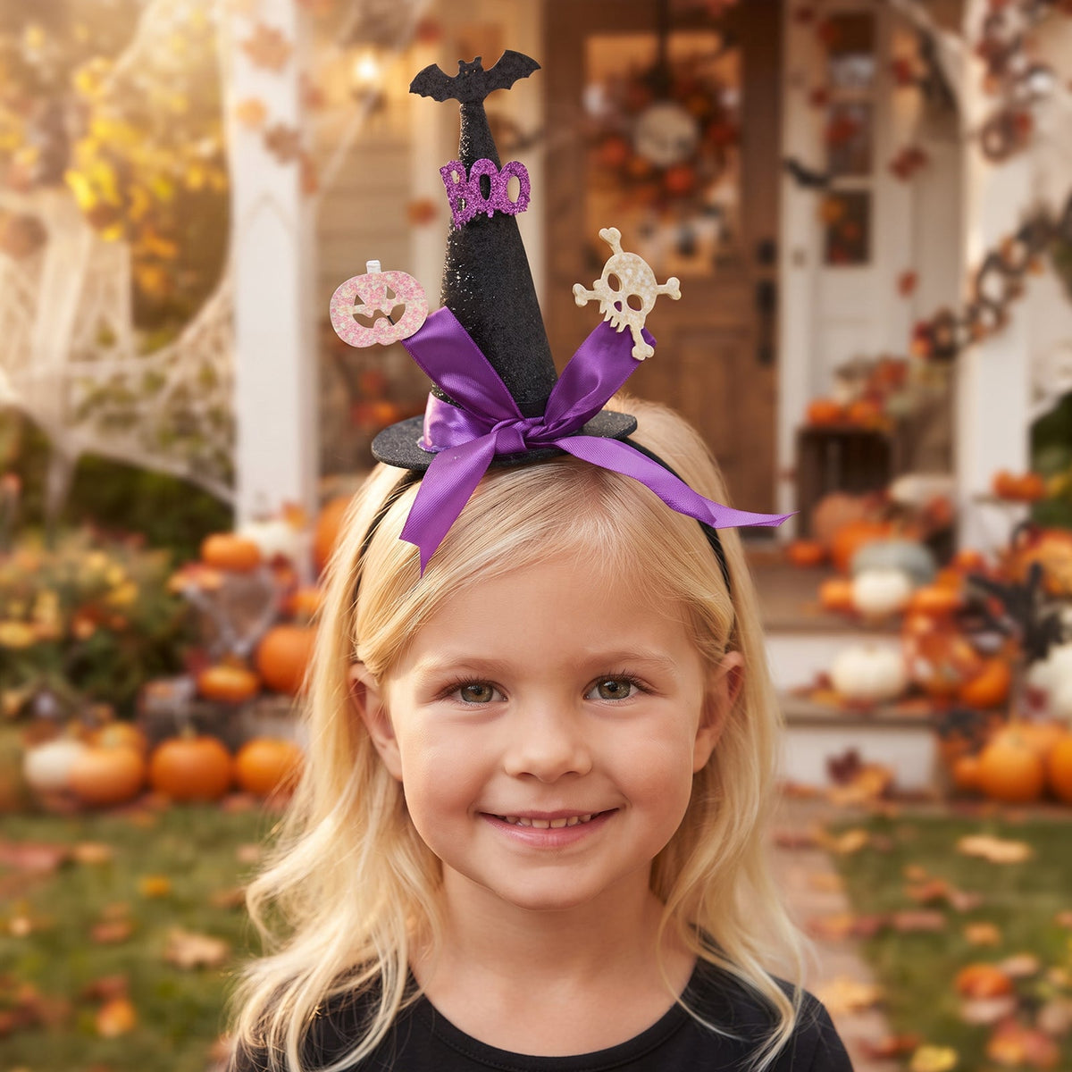 Halloween 3D Witch Hat Headbands