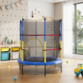 160CM Height Outdoor Kids Trampoline with Safety Net