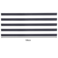 Garden Fence PVC Privacy Screen Panel Slat Strips Fixing Clip 1M