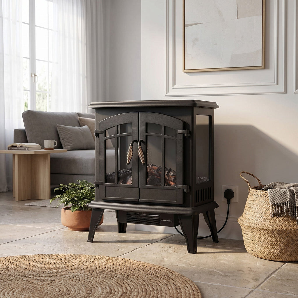 Freestanding Electric Fireplace Stove