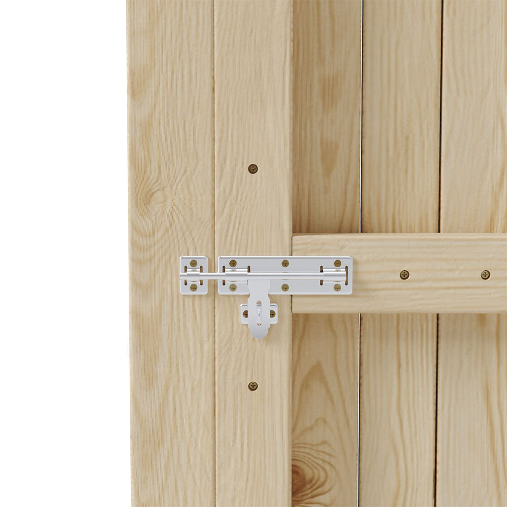 83cm W Arch Top Heavy-Duty Garden Gate with Latch
