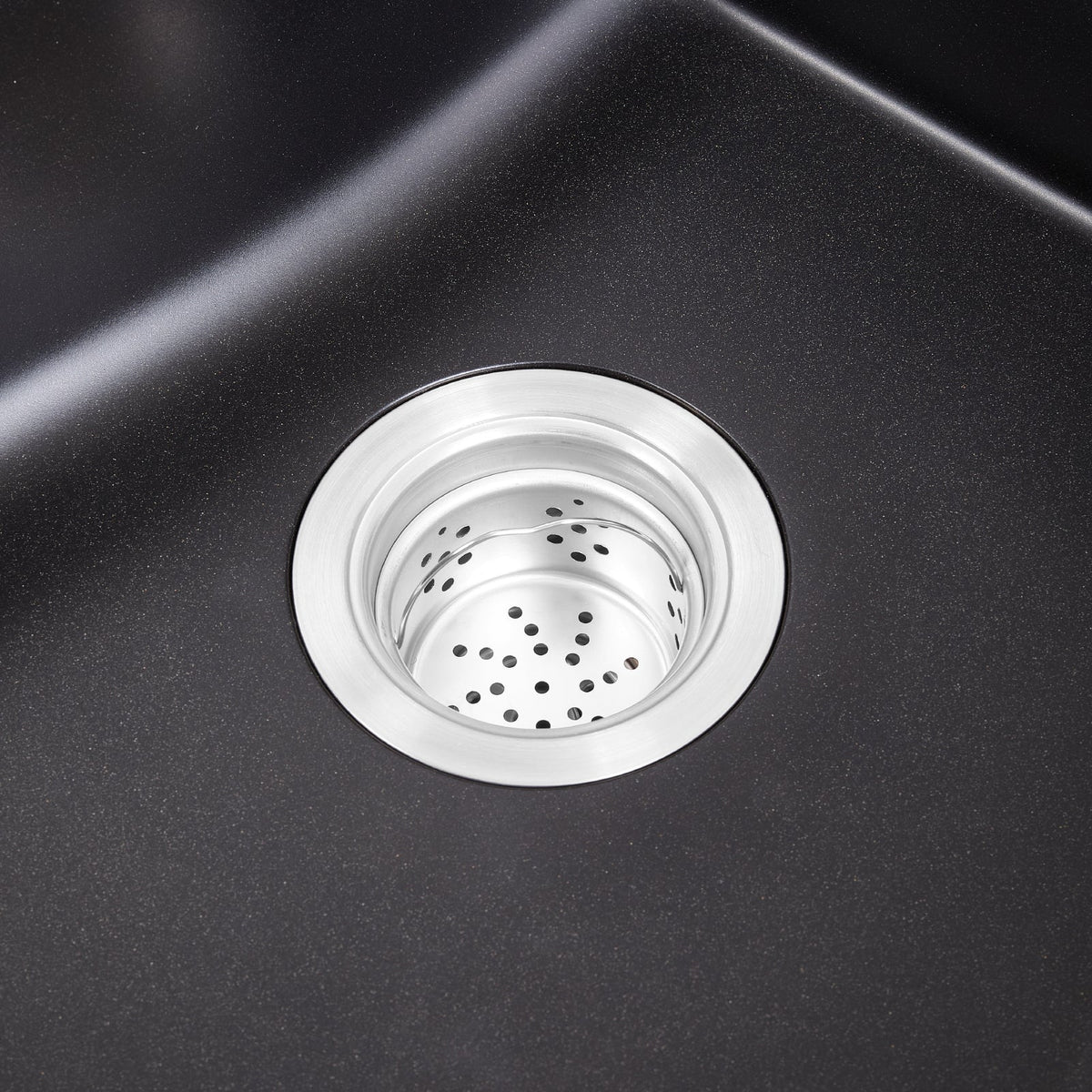 Modern Double Bowl Quartz Resin Composite Kitchen Sink with Waste Kit