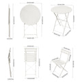 3-Piece Outdoor Folding Bistro Set