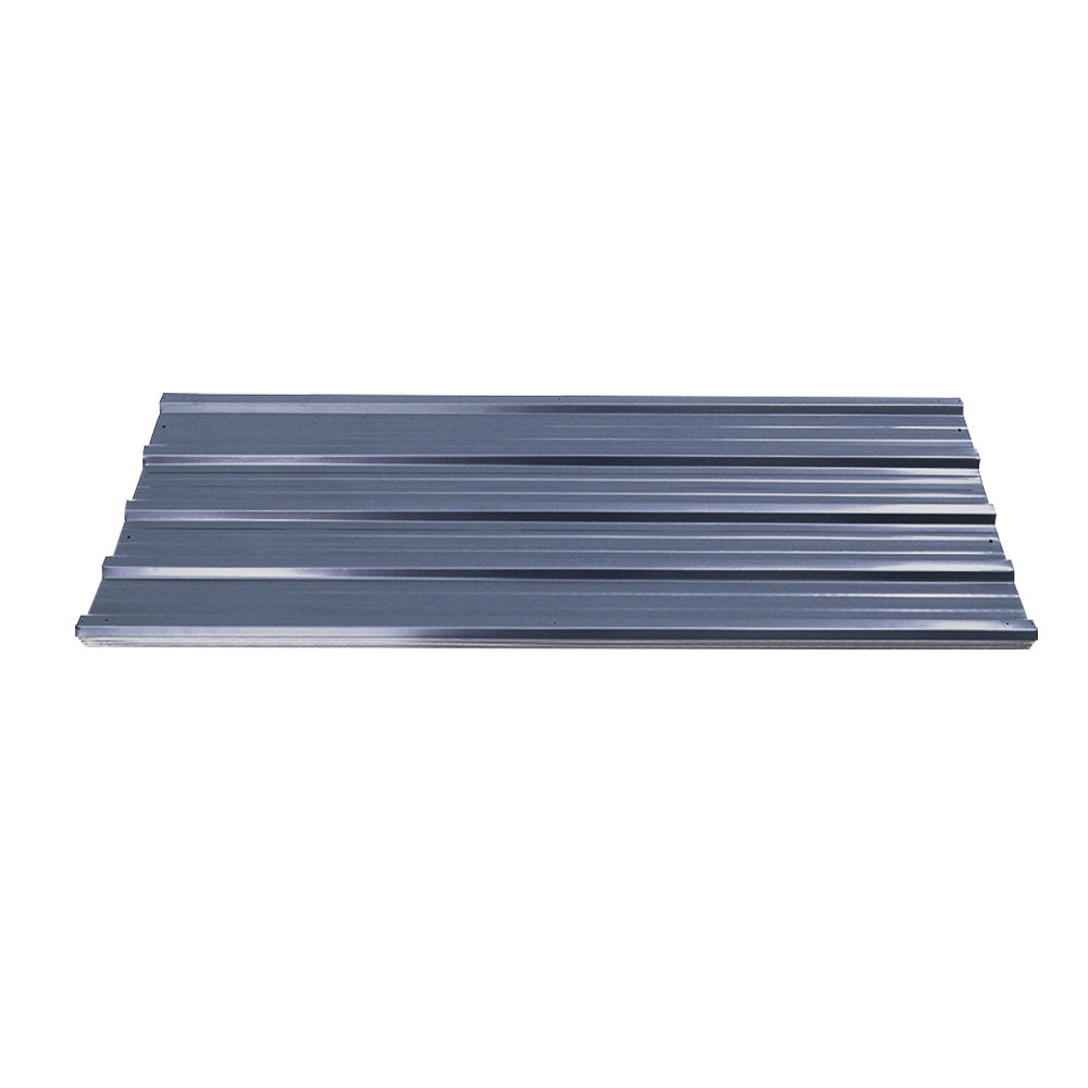Charcoal Black Steel Corrugated Panels