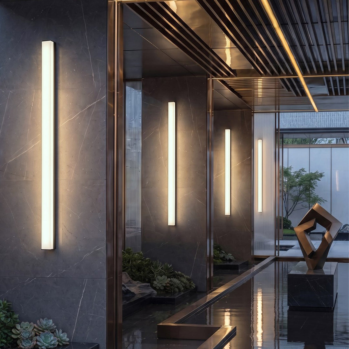Modern Outdoor Wall Lamp