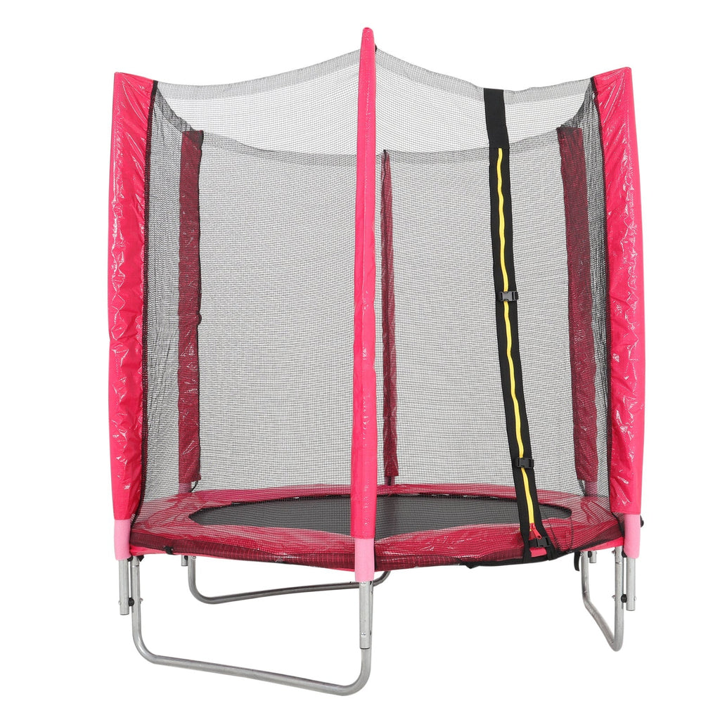 Outdoor Trampoline with Safety Cover Net