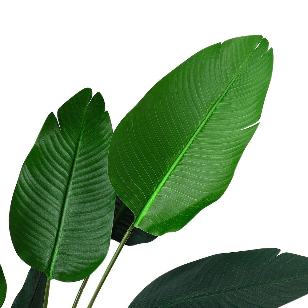 Artificial Plants Banana Leaf Tree with Pot