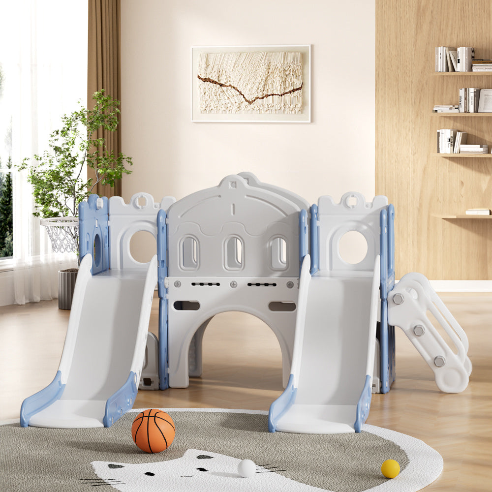 Toddler Two Slides Playset