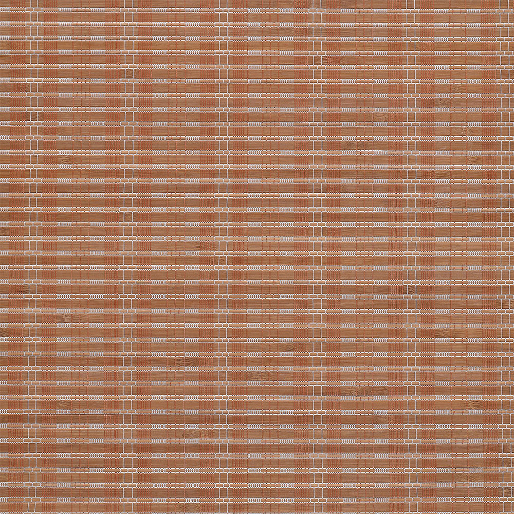 Brown Bamboo Woven 6-Panel Folding Room Divider