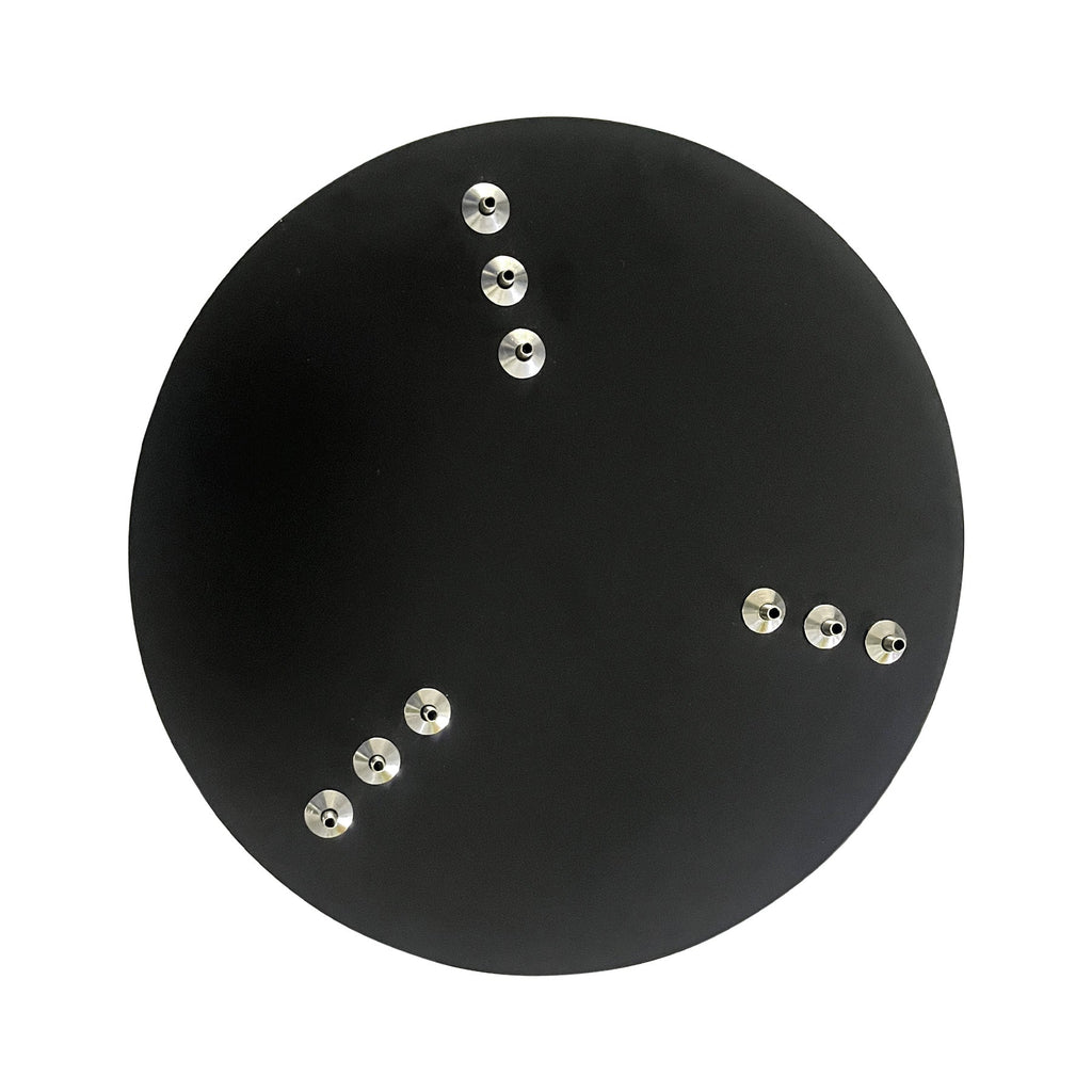 Modern 3 Ring Aluminum Round Hanging LED Pendant Light