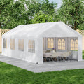 Garden Party Tent with Removable Sidewalls and Doors