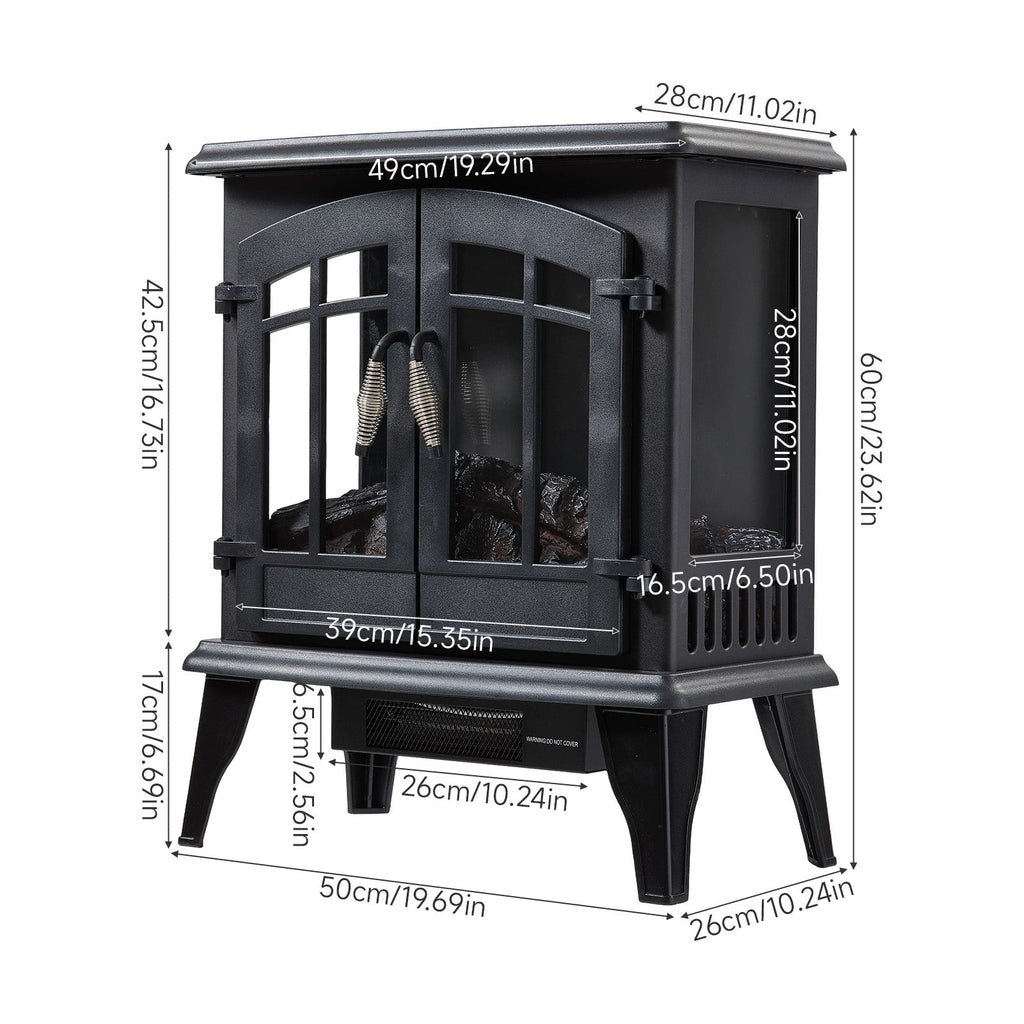 Freestanding Electric Fireplace Stove