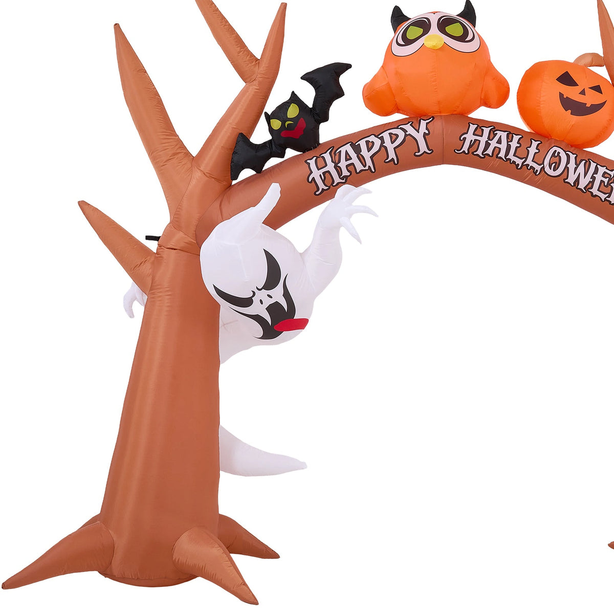 9FT Blow-up Halloween Archway Inflatable Decoration with Built-in LED Lights
