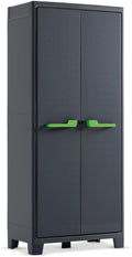Keter Storage Cabinet with shelves Graphite Grey 182 cm Cupboard Organiser