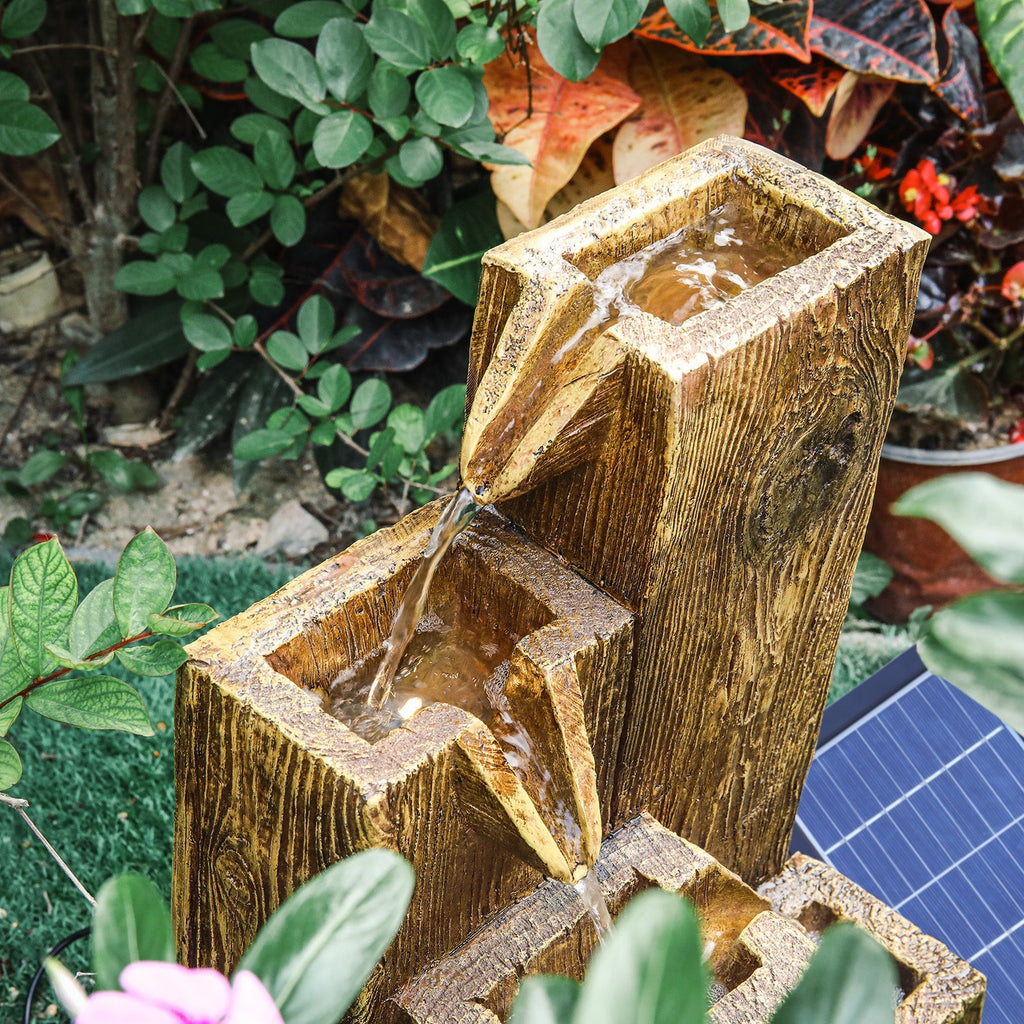 Solar Powered Garden Water Fountain