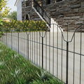 10Pcs Metal Garden Fences