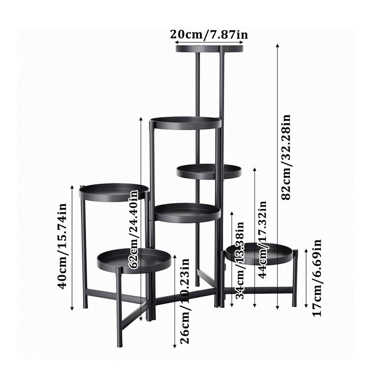 7-Tier Plant Stand