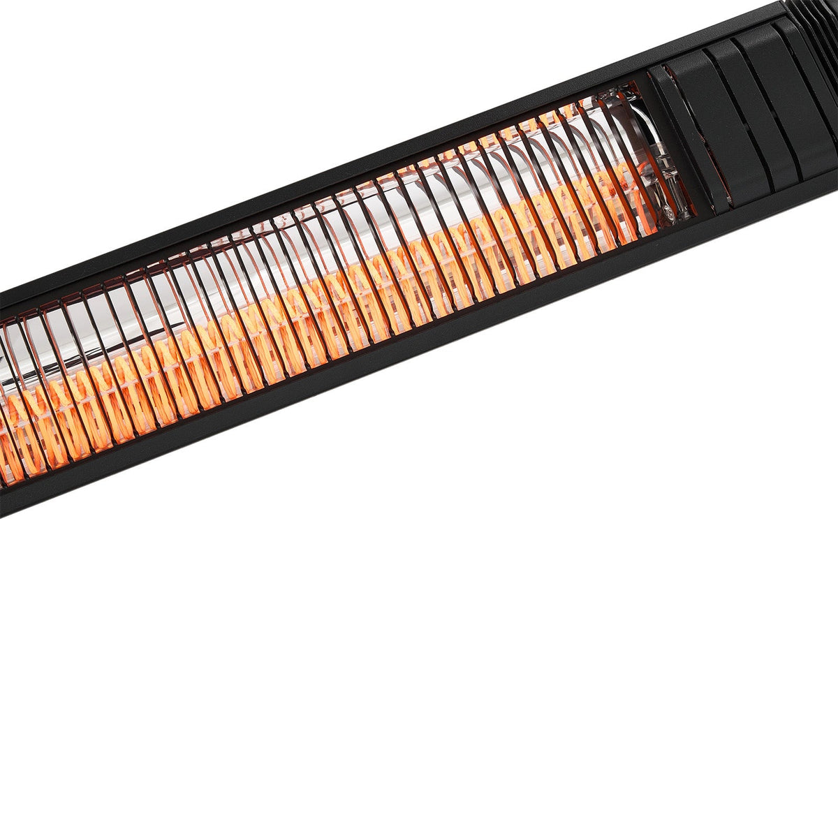 3000W Wall-Mounted Infrared Patio Heater with 9 Temperature Settings & 24H Timer