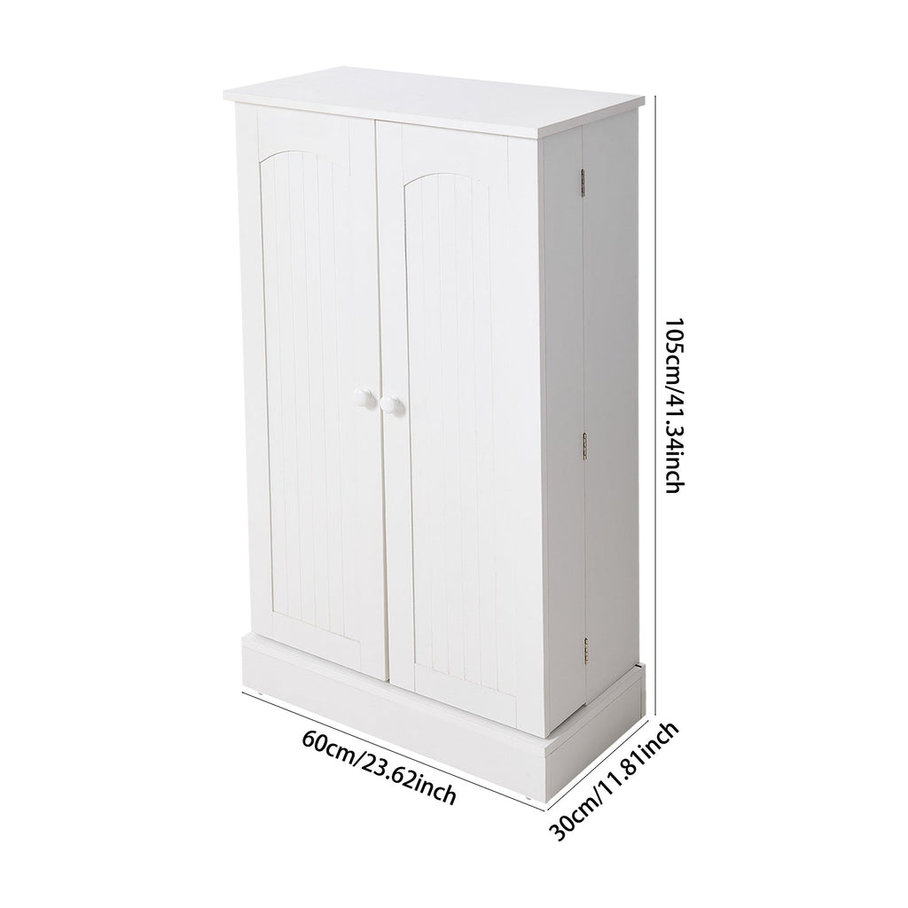 Freestanding Kitchen Pantry Storage Cabinet