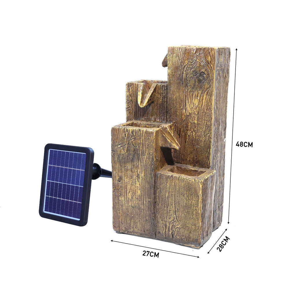 Solar Powered Garden Water Fountain