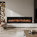 1800W Electric Fireplace with Wifi & Remote Control