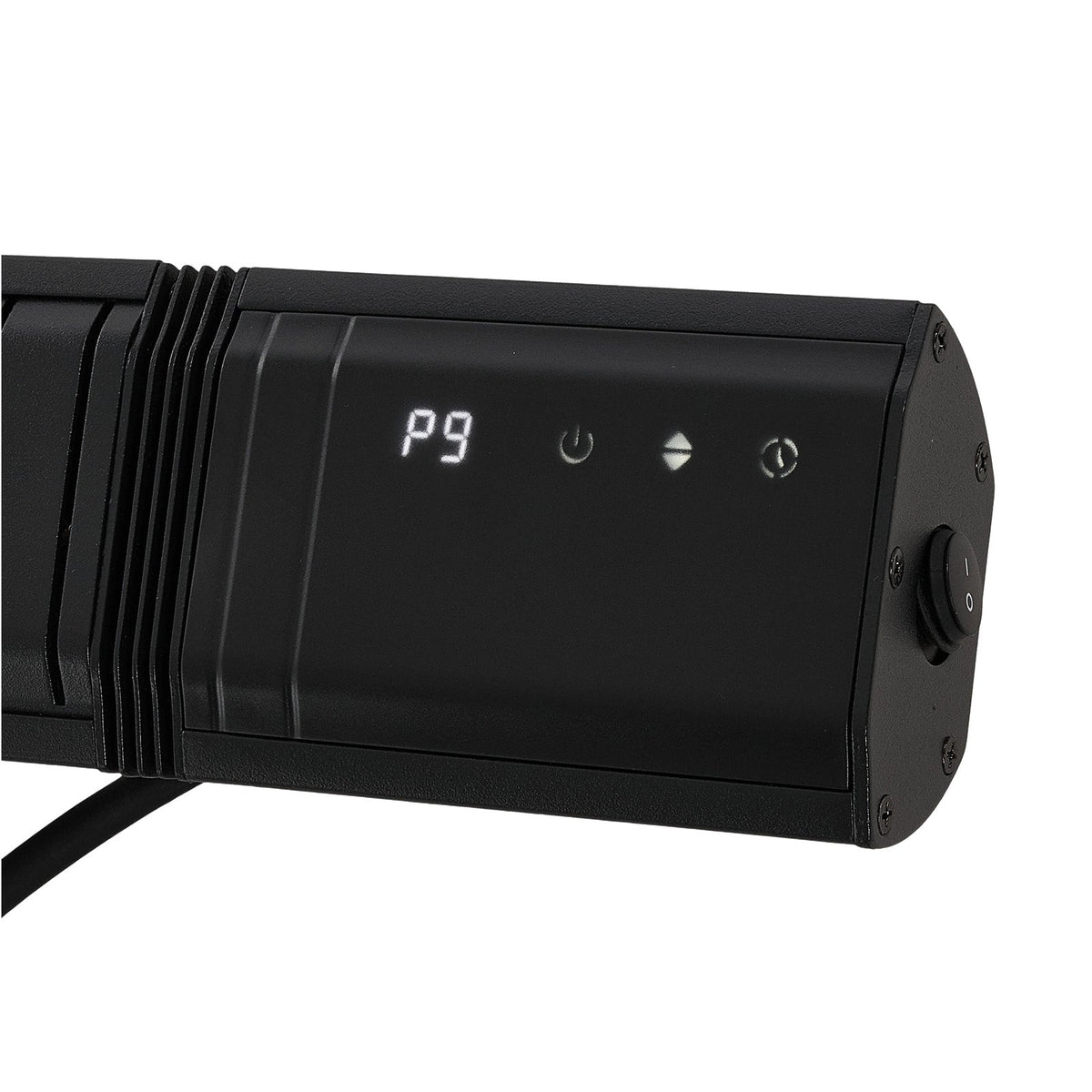 2000W Wall-Mounted Infrared Patio Heater with 9 Temperature Settings & 24H Timer