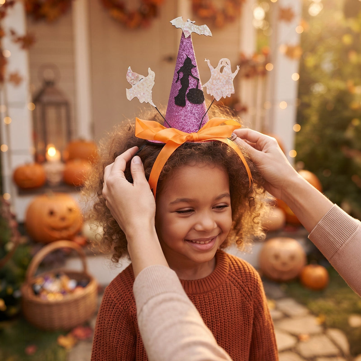 Halloween 3D Witch Hat Headbands