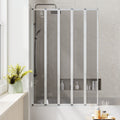 Bath Shower Screen with 5 Folding Panels