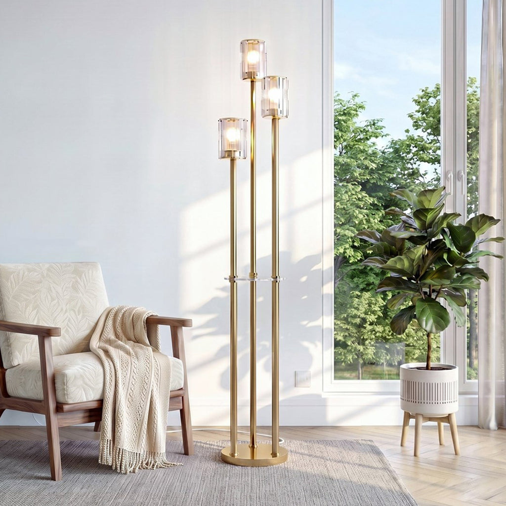 Modern Floor Lamp with Foot Switch