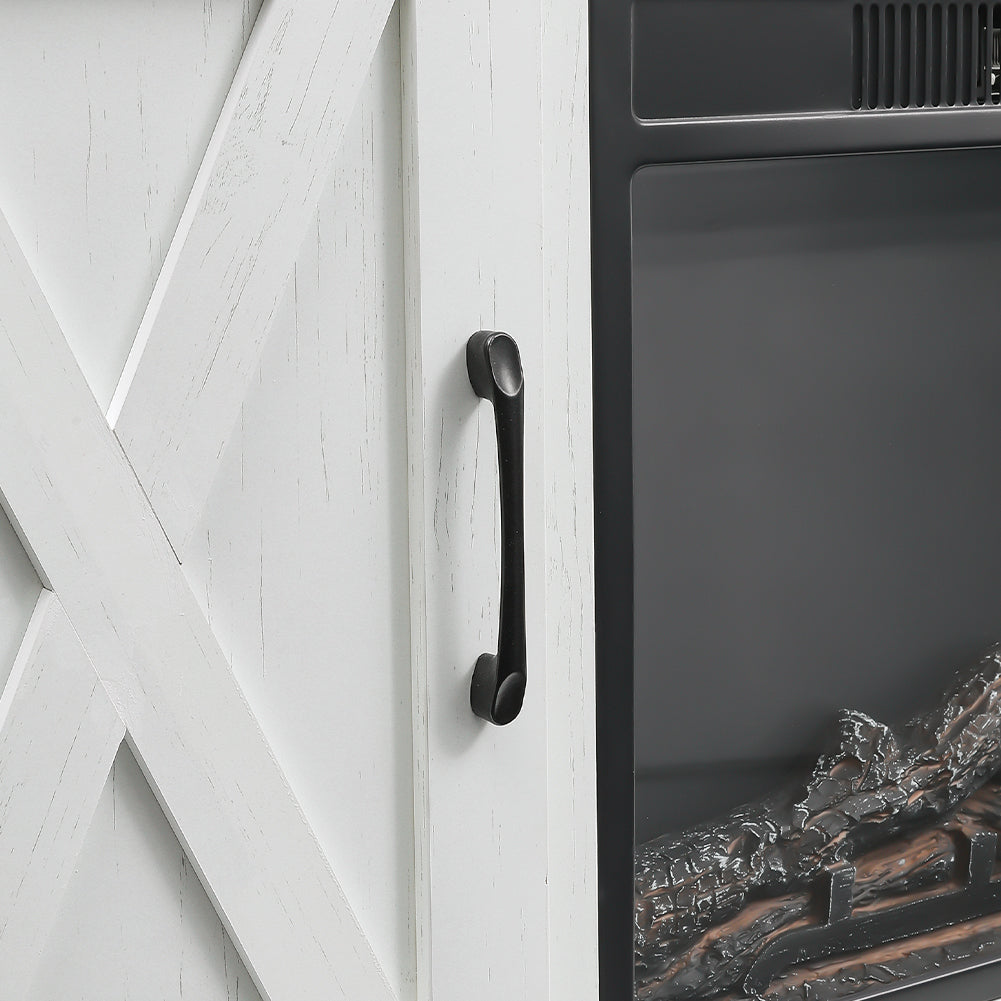 Insert Electric Fireplace TV Stand with Timer and Remote
