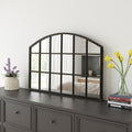 Framed Arched Wall Mirror for Decor