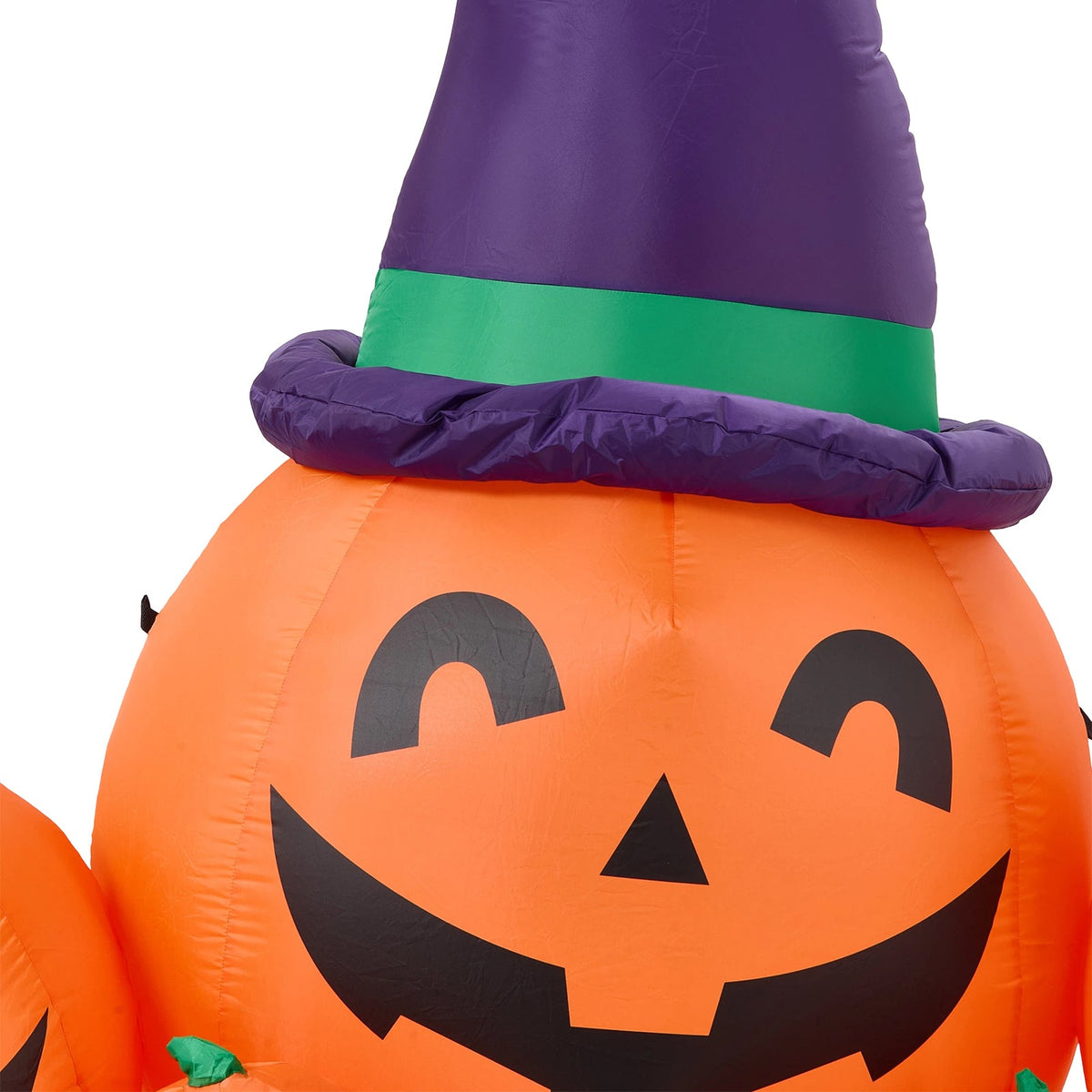 7 FT Halloween Inflatable Pumpkin Family Decoration with LED Lights