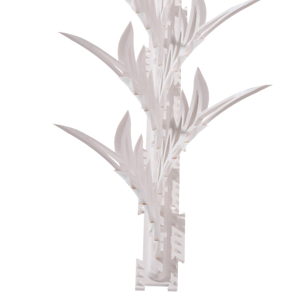 6 Pack Plastic Bird Spikes Deterrent Fence