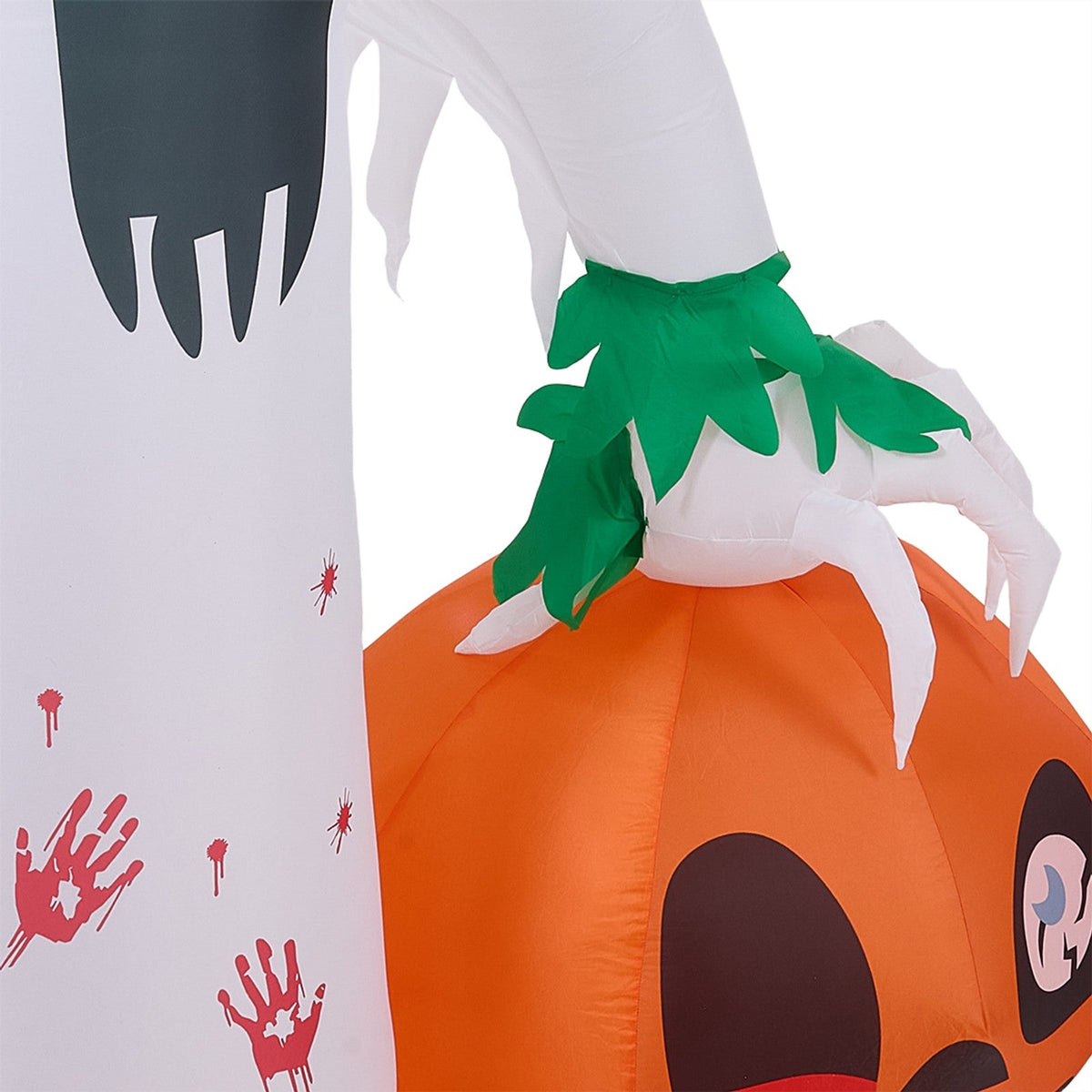 8FT Blow-Up Halloween Inflatable Decoration with Built-in LED Lights