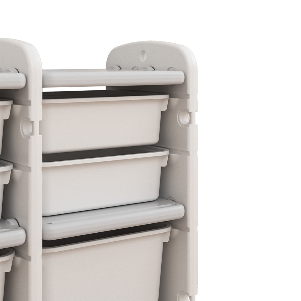 Kids Plastic Storage Cabinet for Toys Clothes Books
