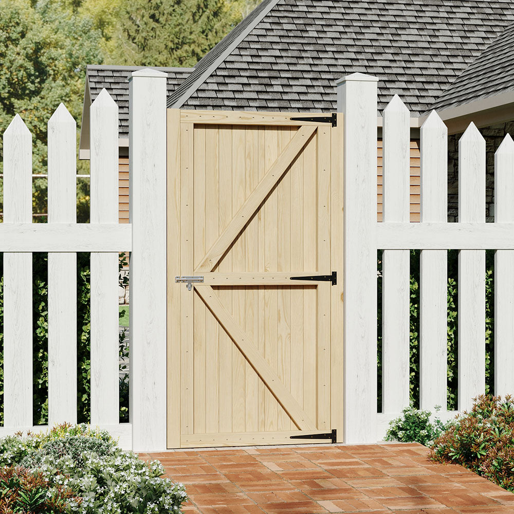 Strong Garden Gate with Latch