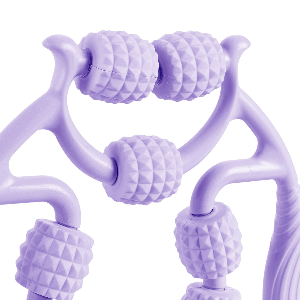 360-Degree Leg Muscle Roller Massager with 9 Wheels