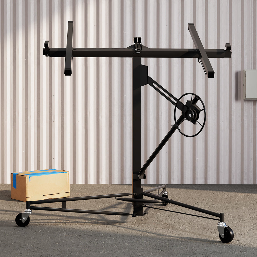 16 Ft Rolling Casters Plaster Board Lifter Panel Hoist