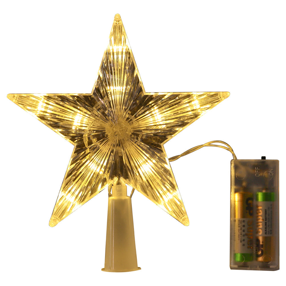 Christmas LED Star Tree Topper