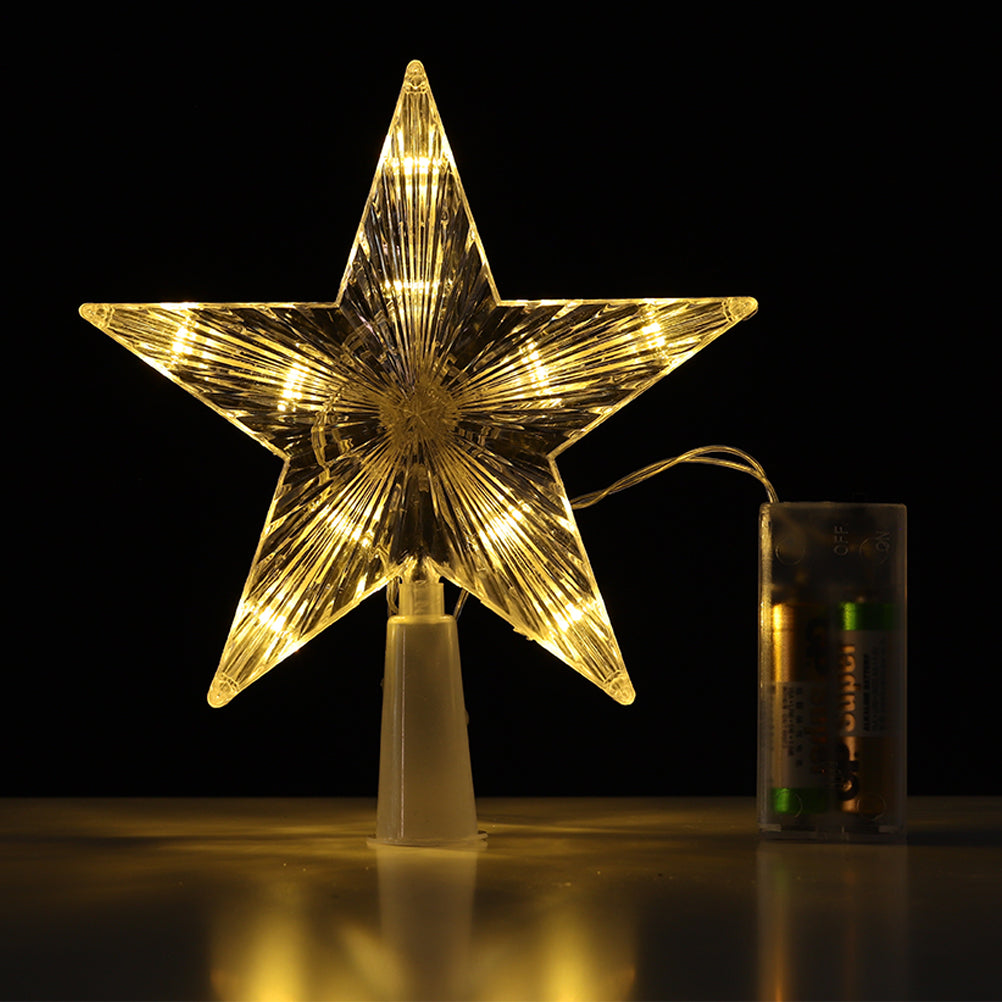 Christmas LED Star Tree Topper