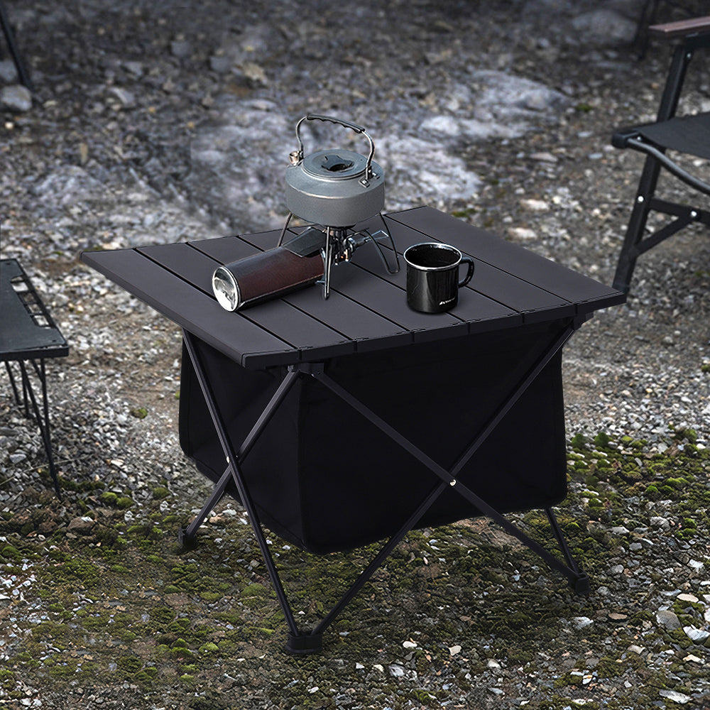Aluminum Portable Roll-Top Camp Table