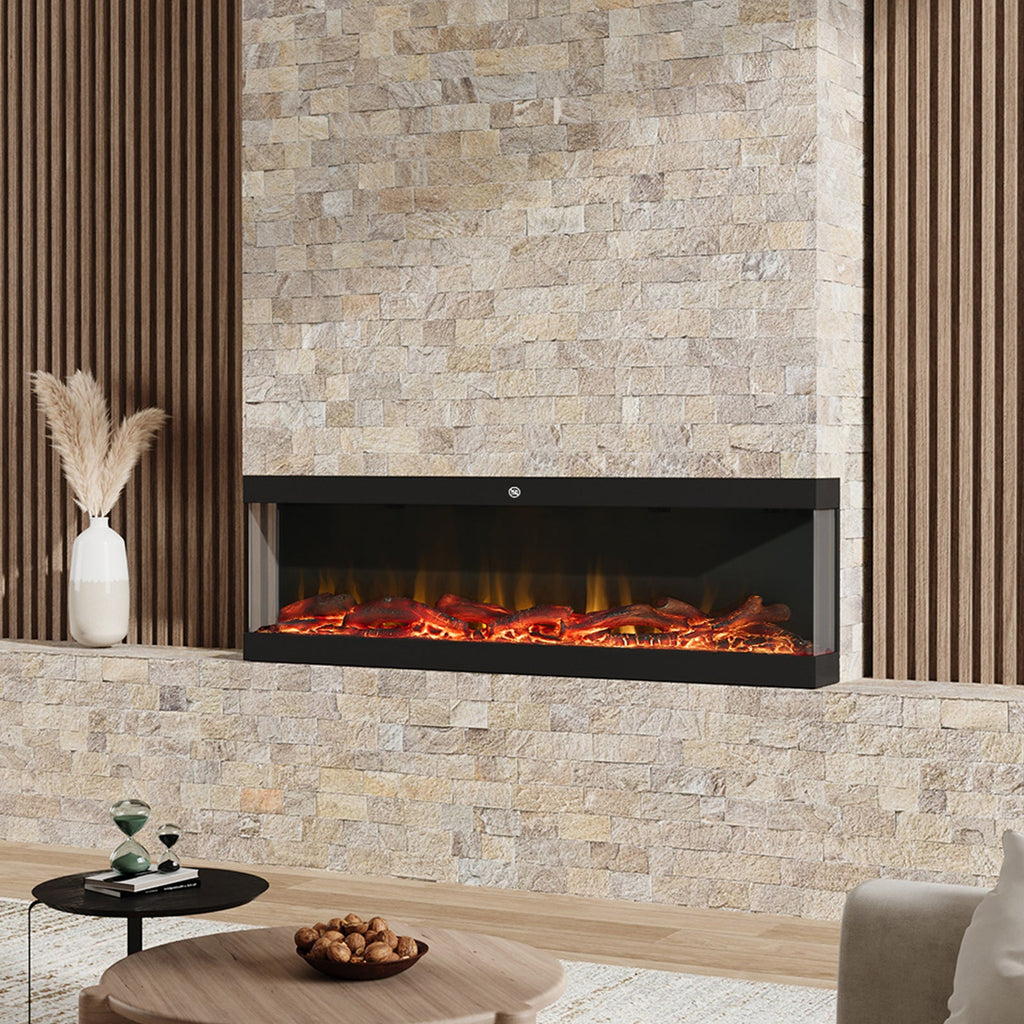 50/60 Inch Electric Fireplace with Remote Control