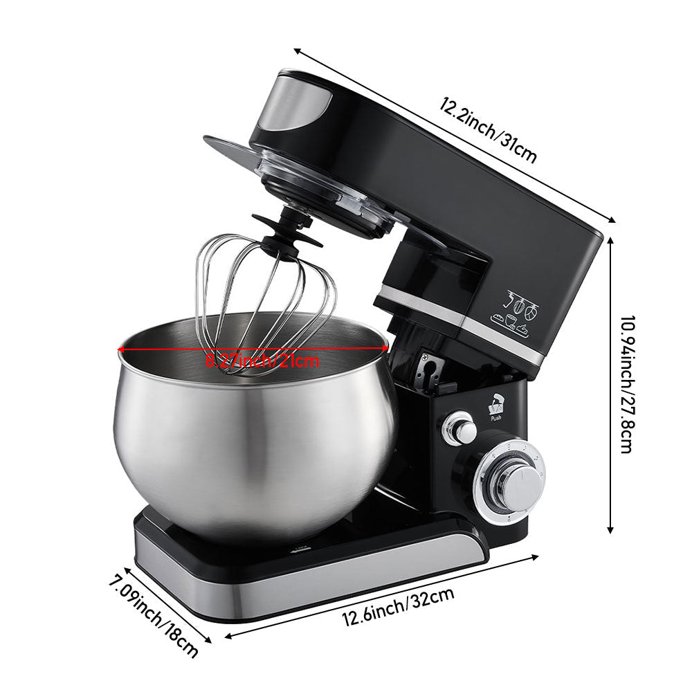 6 Speed 5L Multifunctional Household Tilt-Head Stand Mixer