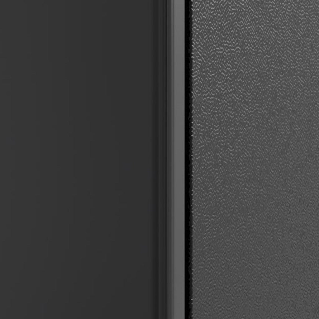Black Compact Refrigerator with 9L Freezer Compartment