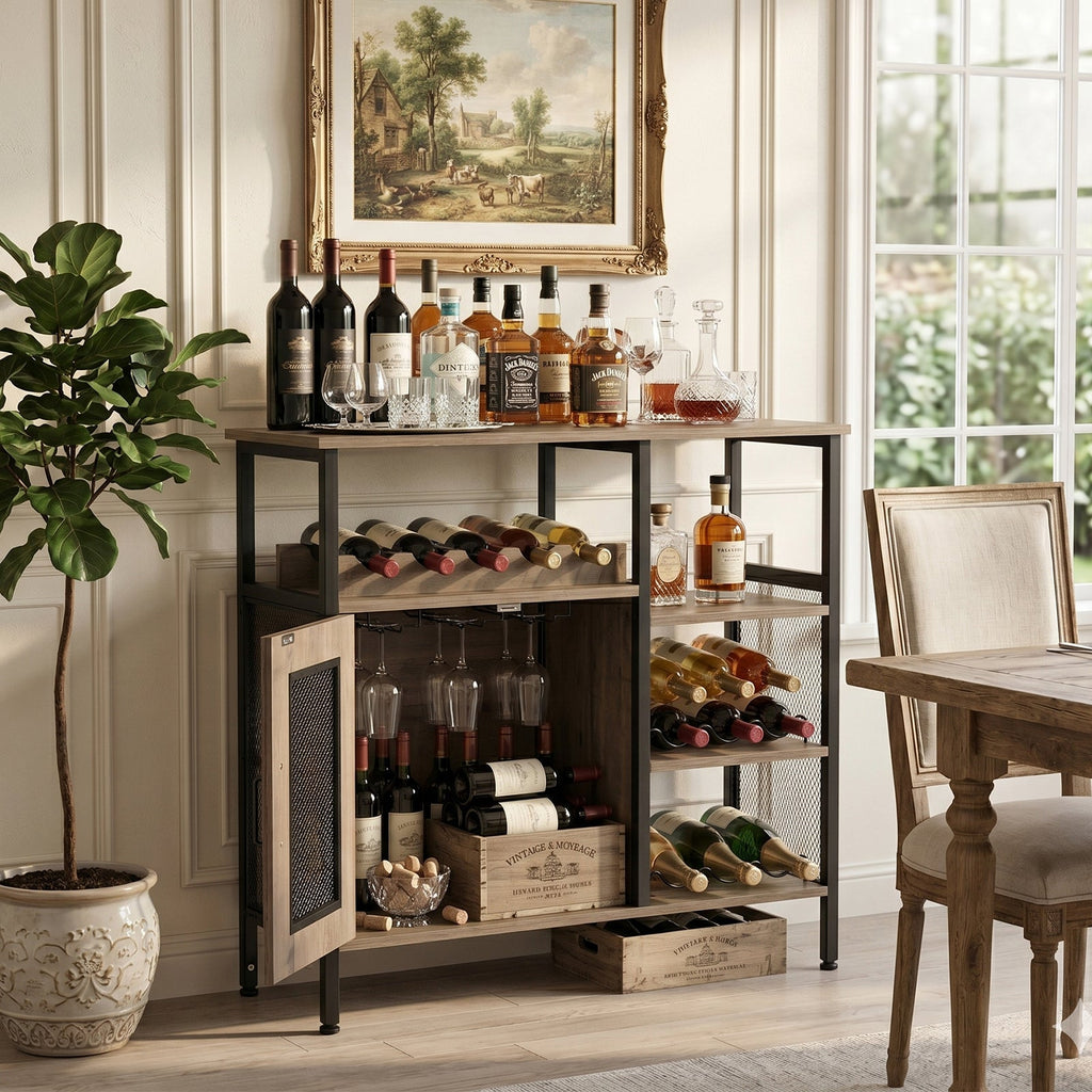 Retro Sideboard Wine Cabinet