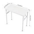Folding Office Desk with Adjustable Foot Pads