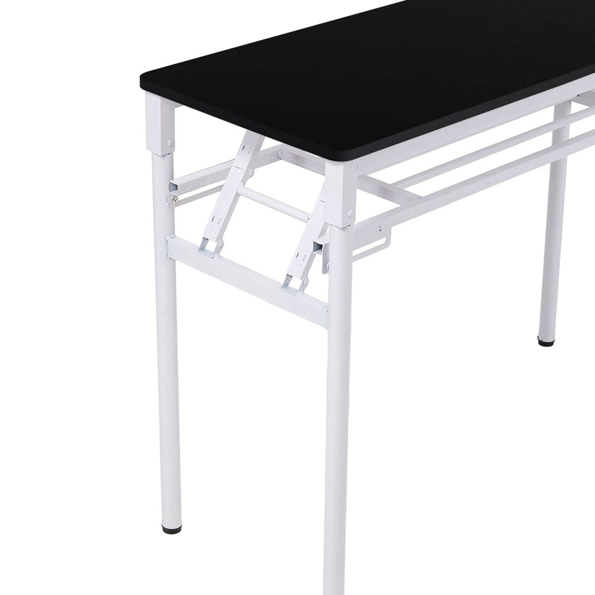 Folding Office Desk with Adjustable Foot Pads