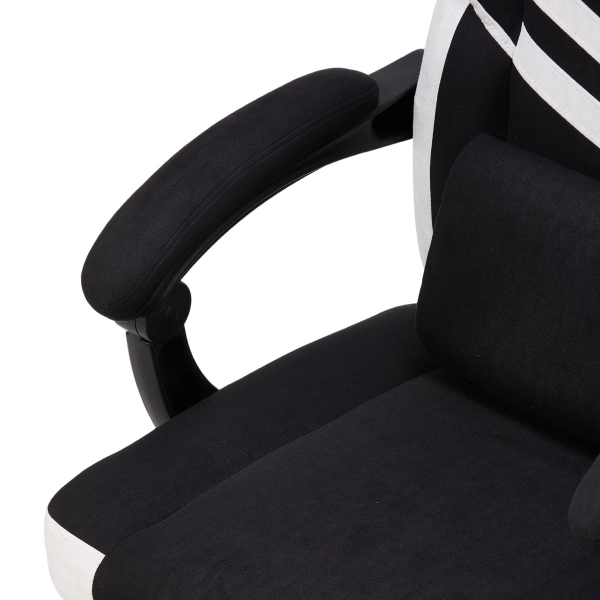 Height-Adjustable Ergonomic Reclining Gaming Chair with Massage Lumbar Support & Footrest
