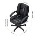 Height-Adjustable Reclining Office Chair